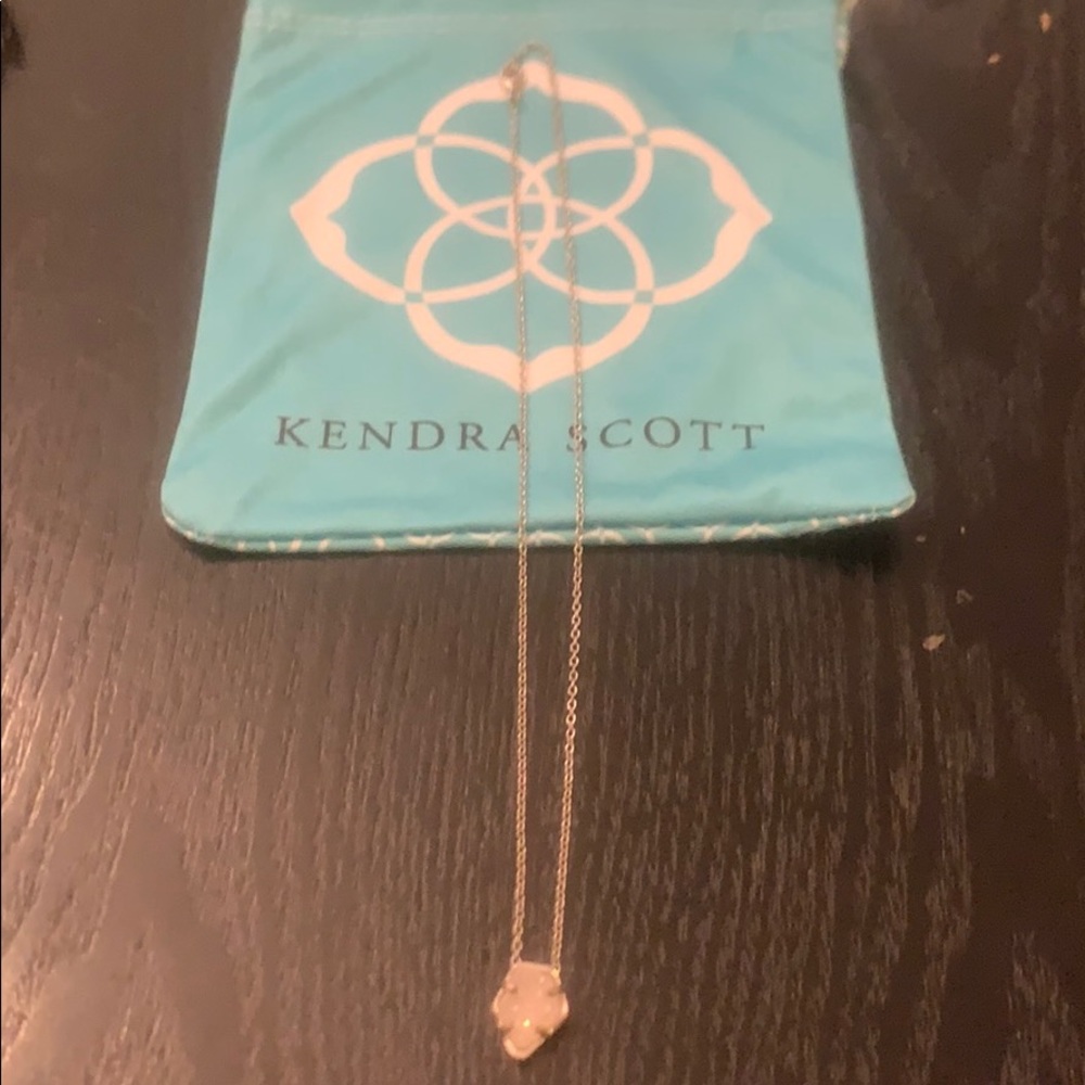 Kendra Scott drusy pendant necklace